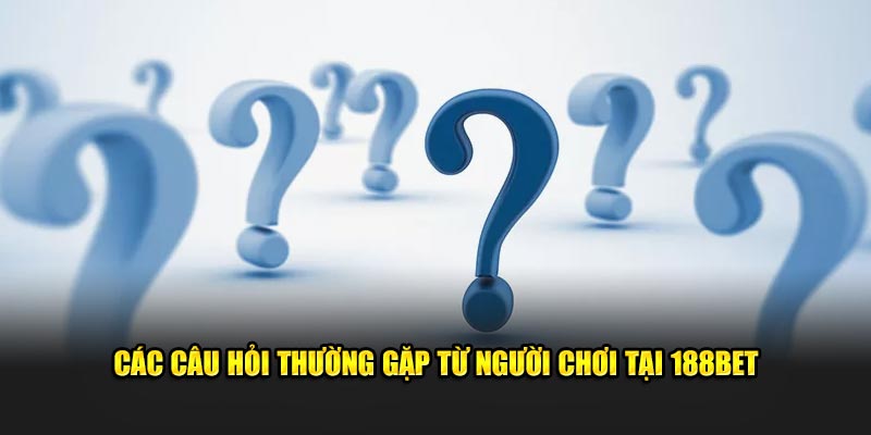 Các câu hỏi thường gặp từ người chơi tại 188bet