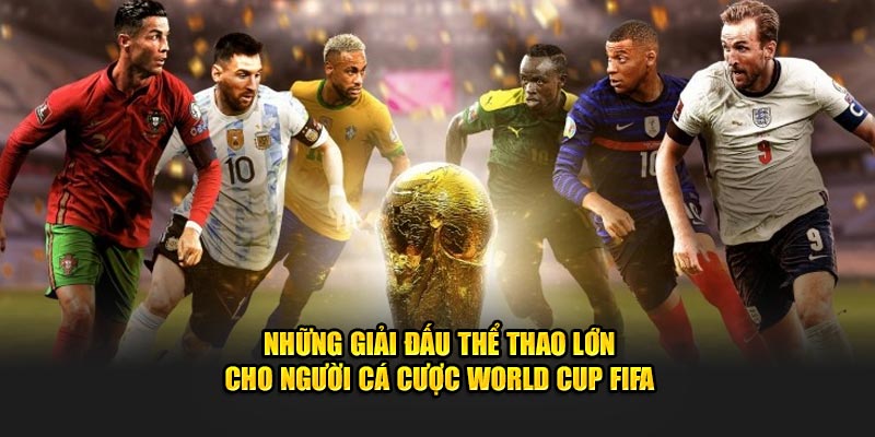 Những giải đấu thể thao lớn cho người cá cược World Cup FIFA
